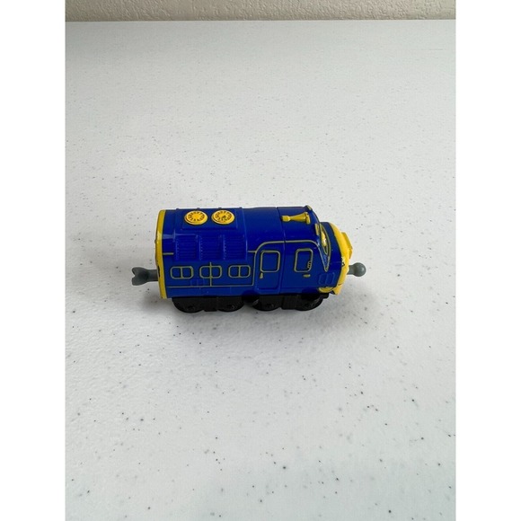 2013 Tomy Ludorum E1614LKT01 Chuggington Wooden Railway Brewster Engine Train - Picture 3 of 6